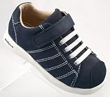 Pediped Flex Jake Toddler Boys Slip on Sneakers Nubuck Navy