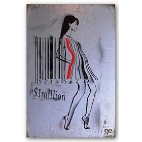 Bar Code Girl de Ge Fang Tirages d'Art Poster