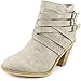 Brinley Co. Womens Ankle Multi Strap Boots