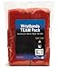 Unique Sports Athletic Performance Team Pack of 24 Wristbands (12 pair), Red