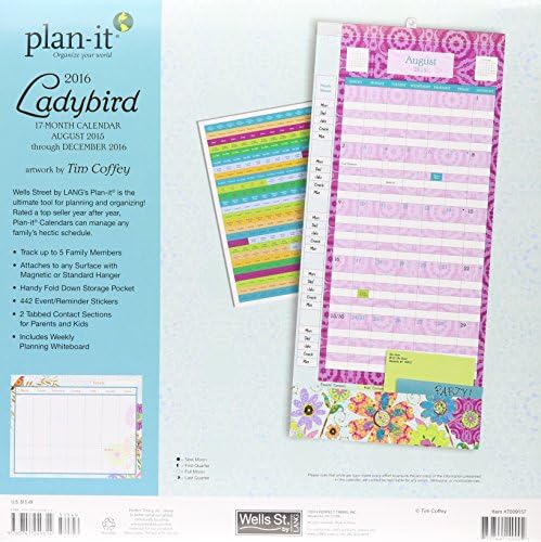 Ladybird Plan-it Plus 17-Month 2016 Calendar