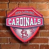 Neon Shield Wall Lamp-Cardinals