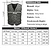 Mrignt Mens Pockets Jacket Outdoors Travels Sports Vest Tops(Army Green,US L(Asia 3XL))