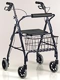 Go Lite Aluminum Rollator - Black