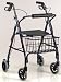 Go Lite Aluminum Rollator - Black