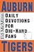 Daily Devotions For Die-hard Fans: Auburn Tigers