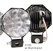 Truck-Lite LED Auxiliary Work Lamp, Bracket & Cover Kit, 12v 81072 Truck-Lite LED Auxiliary Work Lamp, Bracket & Cover Kit, 12v 81072
