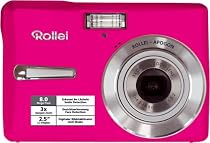 Rollei Compactline 80 8MP Digital Camera - Pink