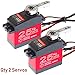 Hexfly Servo 25KG (Qty 2) Metal Gear Waterproof Servo