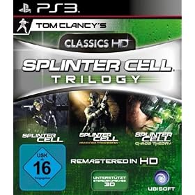 Splinter cell trilogy: Splinter cell + Chaos theory + Pandora tomorro