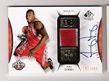 JOEY DORSEY 2008-09 SP Authentic #110 JERSEY AUTOGRAPH Rookie Card RC #182 of 499 Made! Houston Rockets Basketball