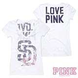 San Diego Padres Victoria's Secret PINK&Atilde;&macr;&Acirc;&iquest;&Acirc;&frac12; V-Neck Flag Tee