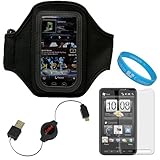 Protective Active Workout Armband Carrying Case Cover with Adjustable Velcr ....