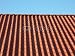 Wallmonkeys Peel and Stick Wall Decals - Red Tile Roof - 18"W x 14"H Removable Graphic