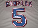 IAN Kinsler Signed Autographed Jersey Texas Rangers Authentic Certified Coa