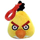 Angry Birds Plush Backpack Clip - Yellow Bird