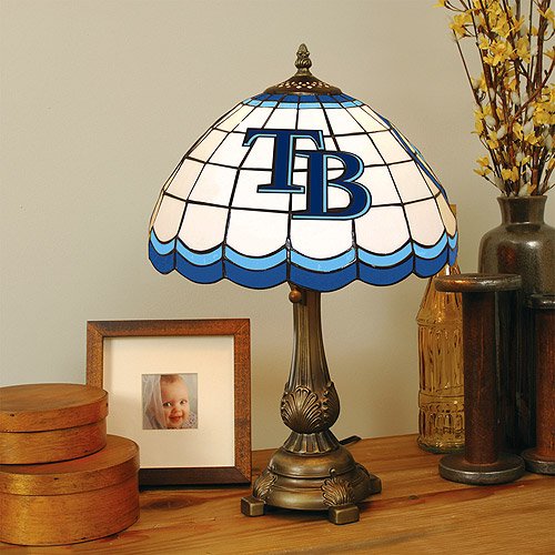 Tampa Bay Rays Tiffany Table Lamp