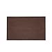 Winco BM-1812B, 18x12-Inch Brown Service Mat, Plastic Professional Bar Glass Serving Spill Mat