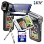 SVP T628 2.7-inch 1280X720p HD Widescreen Blue Digital Video Camcorder (SVP 16GB SDHC Memory Card & Tripod Included)