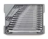 GearWrench 85989 17 pc. XL GearBox Double Box Ratcheting Wrench Set Metric