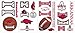 RoomMates RMK1049SCS University of Arkansas Peel & Stick Wall Decals