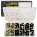 Tools & Hardware : 170 Piece Sheet Metal U-Clip and Screw Assortment - 5 Sizes