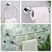 Gatco 4683 Channel, European Toilet Tissue Holder, Chrome | Wall Mounted Single Post 6.63