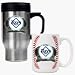 Tampa Bay Rays 2008 American League Champions Stainless Steel Travel Mug and Gameball Ceramic Mug S