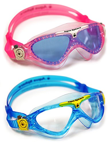 Aqua Sphere Vista Junior 2 Pack Swim Goggles