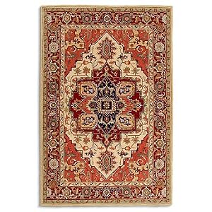 Phoenix Hand-hooked Wool Area Rug - 8' Round - Frontgate