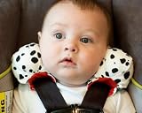 SnugZee Baby Head Support Neck Stabilizer Car Seat Pillow - Lou