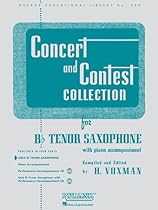Concert and Contest Collection for Bb Tenor Saxophone: Solo Part Concert and Contest Collection for Bb Tenor Saxophone: Solo Part