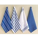 Basic Dishtowels Set of 4 - Blue