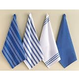 Basic Dishtowels Set of 4 - Blue