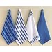 Basic Dishtowels Set of 4 - Blue