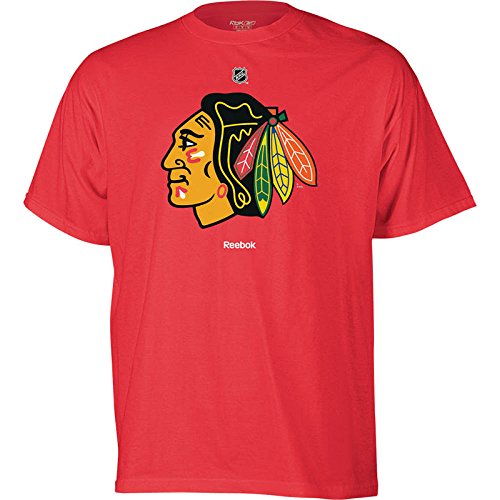 Chicago Blackhawks Reebok NHL Red Primary Logo T-Shirt