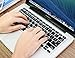 Hebrew Language Keyboard Cover Silicone Skin for Macbook Pro 13 15 17 Inch
