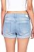 Celebrity Pink Women's Juniors Low Rise Shorts with Rolled Up Hem