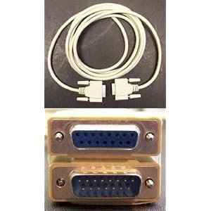 10 Ft 15-Pin DB15 Male to Female Straight Through Extension Cable (Joystick Midi Mac) by STSI