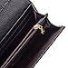 Leiwo Women's Long Croco Leather Credit Card Holder Purse Wallet