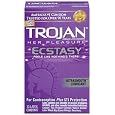 Trojan Her Pleasure Ecstasy Ultrasmooth Lubricant,10-count