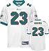 Ronnie Brown Jersey: Reebok Authentic White #23 Miami Dolphins Jersey