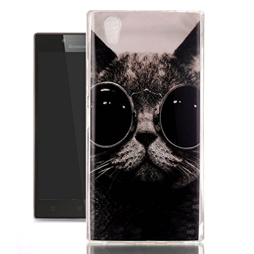 For Lenovo P70 , Cool Style Ultra Thin Soft Flexible Silicone TPU Protective Skin Back Case Cover for Lenovo P70 5.0"