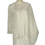 Rectangular Pashmina Cashmere Scarf Dress from India Handmade Gift 82 x 30
