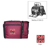 Nebraska Cornhuskers NCAA Malibu Insulated Pack (Burgundy) (Embroidered Logo)
