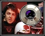 Paul McCartney "My Love" Framed Silver Disc A3
