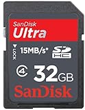 Sandisk 32GB ULTRA SDHC SD Card Class 4 w/ RescuePro Software (SDSDH-032G)