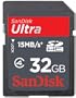 SanDisk Ultra II - Flash memory card - 32 GB - Class 4 - SDHC