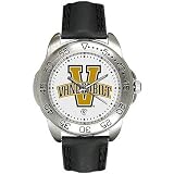 Vanderbilt Commodores Suntime Ladies Sports Watch w/ Leather Band - NCAA College Athletics