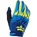 Fox Racing 2016 Dirtpaw Race Men's MotoX Motorcycle Gloves - Blue/Yellow/Medium
